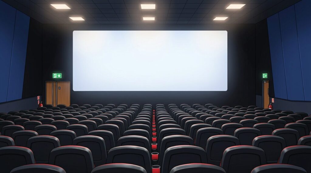 映画のスクリーン